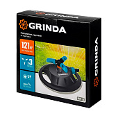 Круговой распылитель GRINDA  RR-B, 3 сопла, на подставке, 429315