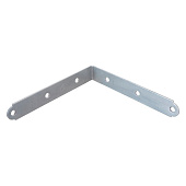  Угол мебельный узкий 125х125х20x1,5-2мм, цинк 