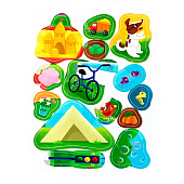  Игры с наклейками А5, Прогулка 