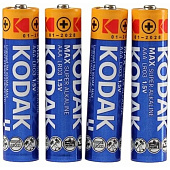 Батарейка LR03, 4шт, AAA, Kodak Батарейка LR03, 4шт, AAA, Kodak