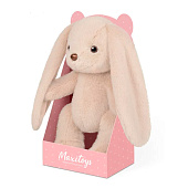 Мягкая игрушка, Зайка бежевый, 20 см, в коробке