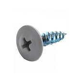  Саморезы металл-металл с прессшайбой ШСММ со сверлом 4,2х19мм, 1000шт, RAL 7004 серый 