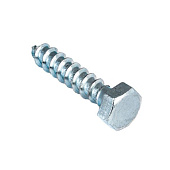 Болт сантехнический DIN 571 8х 60 (белый цинк 25 шт) Болт сантехнический DIN 571 8х 60 (белый цинк 25 шт)