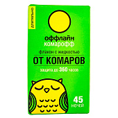  Жидкость от комаров Комарофф Длительно без запаха 45 ночей 