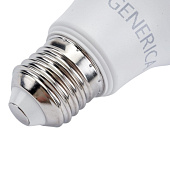 Лампа LED 10Вт Е27, груша, 4000К нейтр. бел. GENERICA Лампа LED 10Вт Е27, груша, 4000К нейтр. бел. GENERICA