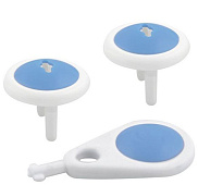 Набор заглушек для розеток с ключом VL90-159, 6 шт Набор заглушек для розеток с ключом VL90-159, 6 шт