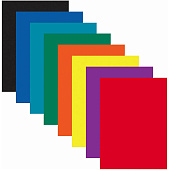  Картон цветной А4 16л, 8цв Юнландия, мелованный extra, в папке, 113549 