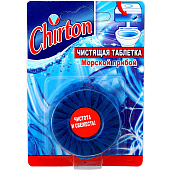 Чистящая таблетка для унитаза Чиртон Морской Прибой 2в1 1 шт Чистящая таблетка для унитаза Чиртон Морской Прибой 2в1 1 шт