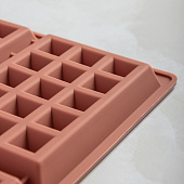  Форма для выпечки вафель, 28,5х18,5х2,3 см силикон Vetta 856-169 