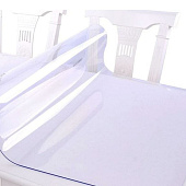 Скатерть гибкое стекло Dekorelle 140х100см, толщина 0,8мм 133-140 Скатерть гибкое стекло Dekorelle 140х100см, толщина 0,8мм 133-140