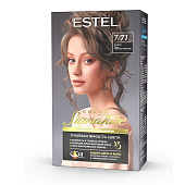 Краска для волос ESTEL SIGNATURE Крем-гель 7/71 фраппе (русый коричнево-пепельный)