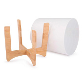 Кашпо "Алессия" D170мм 1,8л белый М8264 Кашпо "Алессия" D170мм 1,8л белый М8264