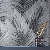 Обои 1.06х10м Yalta арт.287319 Серый /Victoria Stenova Обои 1.06х10м Yalta арт.287319 Серый /Victoria Stenova