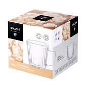 Кружка с двойными стенками SATOSHI , 350мл, стекло 806-937 Кружка с двойными стенками SATOSHI , 350мл, стекло 806-937