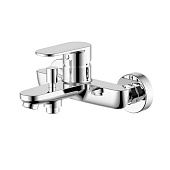 Смеситель для ванны Ника с коротким изливом хром AQ1840CR Aquatek Смеситель для ванны Ника с коротким изливом хром AQ1840CR Aquatek