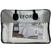 Комплект постельного белья EFOR SATIN BEAYZ с одеялом белый евро Комплект постельного белья EFOR SATIN BEAYZ с одеялом белый евро