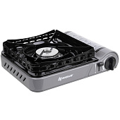 Плитка газовая NISUS портативная в кейсе, горелка стальная, ветрозащита (N-MS-3900DFW) Плитка газовая NISUS портативная в кейсе, горелка стальная, ветрозащита (N-MS-3900DFW)