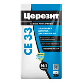 Затирка CE33 Тёмно-коричневый 58 (5кг) /Церезит
