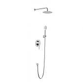 Душевая система Vessel скрытого монтажа оружейная сталь Set_3in1 Voda Душевая система Vessel скрытого монтажа оружейная сталь Set_3in1 Voda