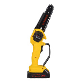 Пила цепная аккумуляторная ELS-20-Li с 1 АКБ 2Ач и ЗУ в комплект, длинна шины 15см Eurolux Пила цепная аккумуляторная ELS-20-Li с 1 АКБ 2Ач и ЗУ в комплект, длинна шины 15см Eurolux