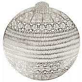 Салфетка сервировочная (плейсмат) "Аjoure" (серебро) 38см. 9903298-2 Салфетка сервировочная (плейсмат) "Аjoure" (серебро) 38см. 9903298-2