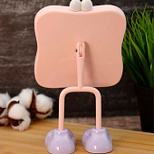  Зеркало настольное GIRLY "Funny legs", pink 