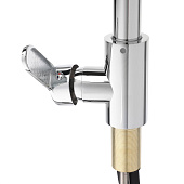  Смеситель для кухни с выдвижным изливом 4 режима хром SS01-T132 567-066 СоюзКран 