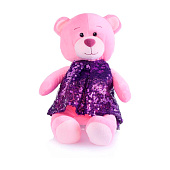 Мягкая игрушка Ronny&Molly, мишка Молли в платье с пайетками, 21 см Мягкая игрушка Ronny&Molly, мишка Молли в платье с пайетками, 21 см
