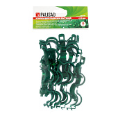 Клипсы для подвязки растений d20мм, 20шт Palisad 644255 Клипсы для подвязки растений d20мм, 20шт Palisad 644255