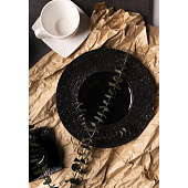 Тарелка Billibarri Wild Slate фарфор 28 см черный 901-162 Тарелка Billibarri Wild Slate фарфор 28 см черный 901-162