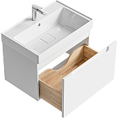 Тумба Ванкувер 70 подвесная белая с раковиной Гремми 70 VAN01071 Aqwella Тумба Ванкувер 70 подвесная белая с раковиной Гремми 70 VAN01071 Aqwella