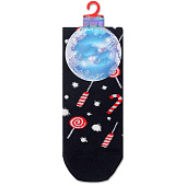 Носки мужские DW NEW YEAR (р.27-29 темно-синий 521)