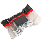  Выключатель встраиваемый проходной 1 клавиша, цвет черный, EKF Эпика 