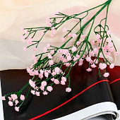 Цветы искусственные "Ветка гипсофилы" 1х53 см, розовый 4301311 Цветы искусственные "Ветка гипсофилы" 1х53 см, розовый 4301311