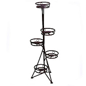 Подставка д/цветов Каскад-6 напольная 140см антик/медь Подставка д/цветов Каскад-6 напольная 140см антик/медь