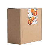  Пиала Bright pumpkin, 14х5 см, оранжево-зеленая, Тыква ANLAF-FDWS-031224-10 