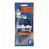 Станок для бритья одноразовый  GILLETTE BLUEII Plus 5шт