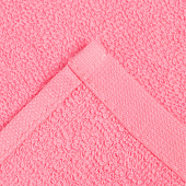 Полотенце 50х90 махровое Экономь и Я розовый, 100% хлопок, 350 гр/м2 9272992 