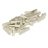 Клинья пластиковые для укладки плитки, 38х7мм, 50шт, РемоКолор Клинья пластиковые для укладки плитки, 38х7мм, 50шт, РемоКолор