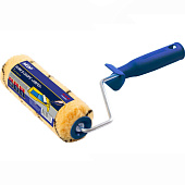  Валик ЕВРО 240х40мм, в сборе, велюр, ворс 5мм, АКОР 