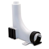 Фиксатор поворота угла тип "башмак" 16-20х90 белый Фиксатор поворота угла тип "башмак" 16-20х90 белый
