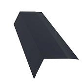 Планка карнизная 0,4х100х65 L=2м (RAL 7024 Графитовый серый) Планка карнизная 0,4х100х65 L=2м (RAL 7024 Графитовый серый)