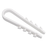 Дюбель-хомут 5-10мм бел. (уп.100шт) IEK UHH35-5-10-100 Дюбель-хомут 5-10мм бел. (уп.100шт) IEK UHH35-5-10-100