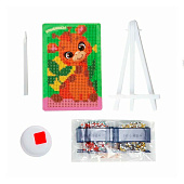 Алмазная мозаика для детей "Улыбнись", емкость, стержень с клеевой подушечкой, 3572063 Алмазная мозаика для детей "Улыбнись", емкость, стержень с клеевой подушечкой, 3572063