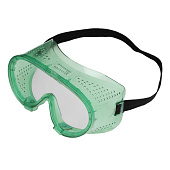 Очки закрытые "Эргономичные" с прямой вентиляцией, поликарбонат, Сибртех Очки закрытые "Эргономичные" с прямой вентиляцией, поликарбонат, Сибртех