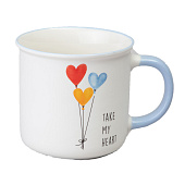 Кружка "take my heart" 350 мл 260-960