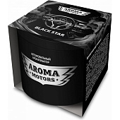  Ароматизатор на панель гелевый GRASS Aroma Motors BLACK STAR AC-0171 