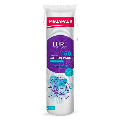  Ватные Диски Lure 150 шт 