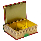 Банка жестяная "Книга" 11,5х10х3,8см Щелкунчик 894-421 Банка жестяная "Книга" 11,5х10х3,8см Щелкунчик 894-421