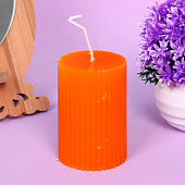 Свеча "Французская ночь" 5х7,5, Оранжевый Свеча "Французская ночь" 5х7,5, Оранжевый
